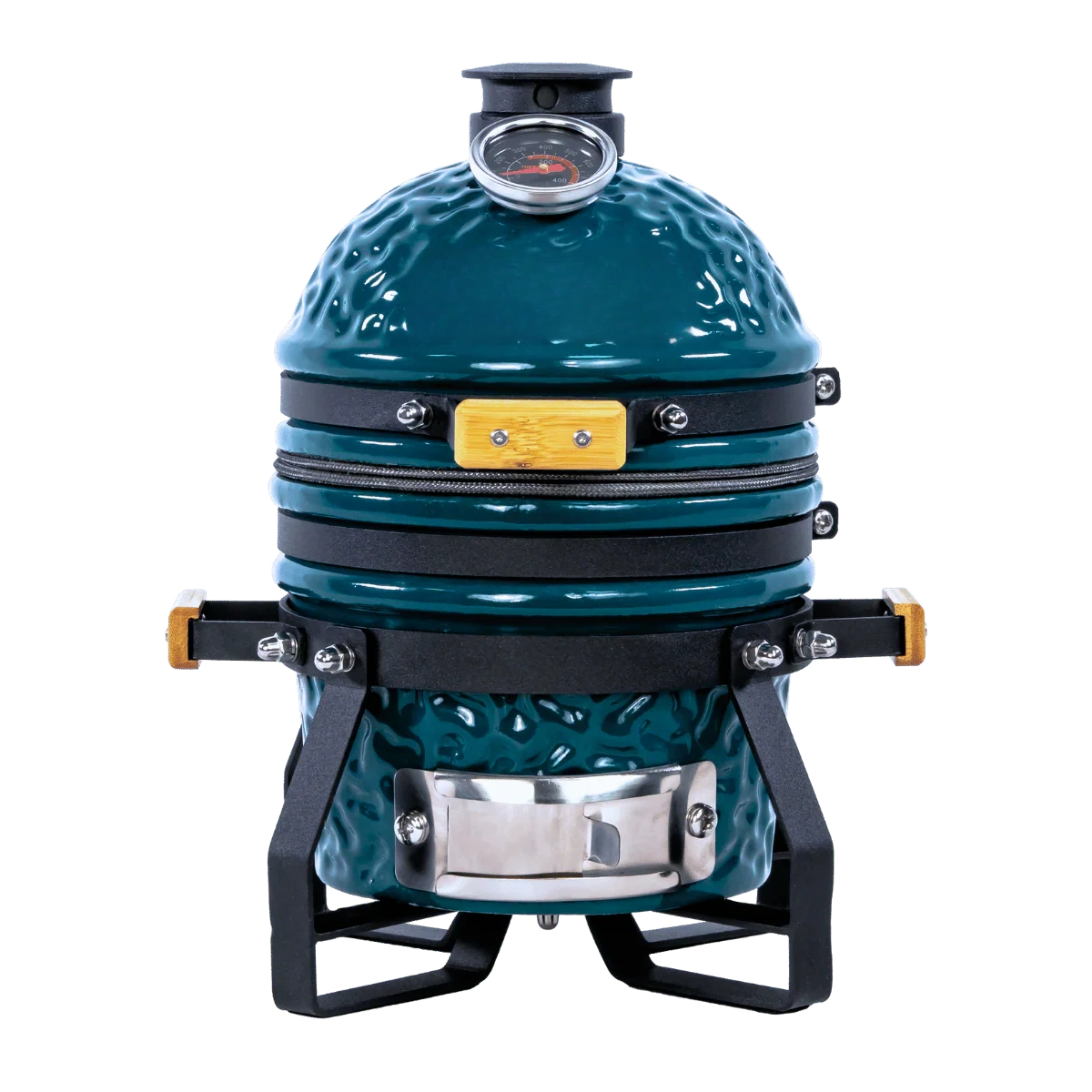 4.5" Ceramic Kamado Grill – Portable & Lifetime Warranty