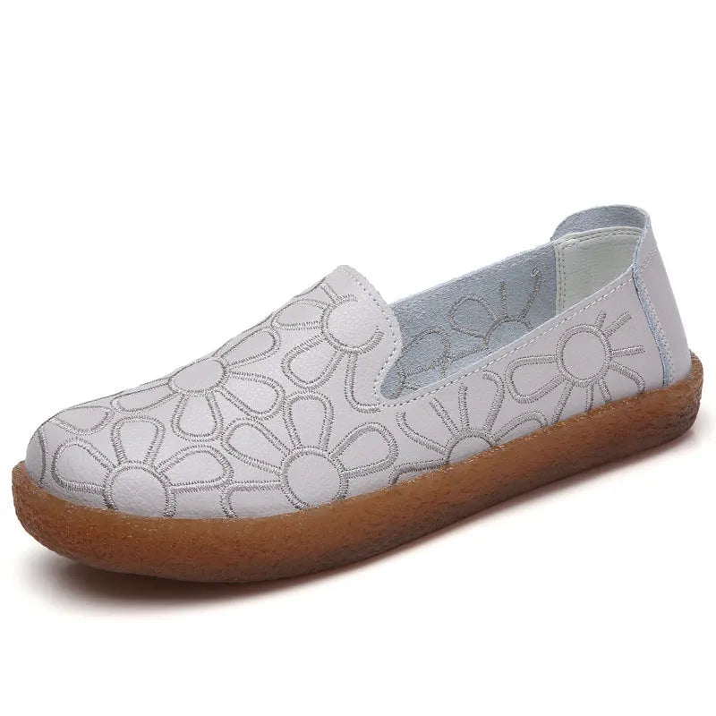 🔥New Loafers Women's Breathable Flat-bottomed Shoe