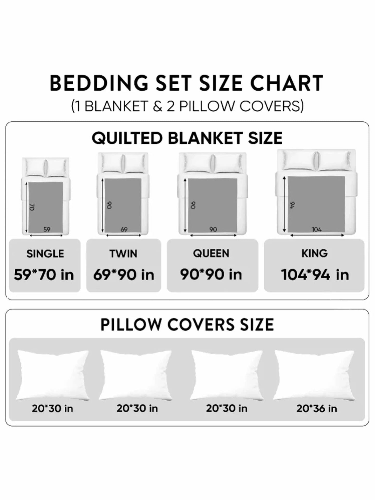 Gnome Joy 3-Piece Quilted Bedding Set