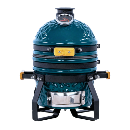 4.5" Ceramic Kamado Grill – Portable & Lifetime Warranty