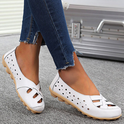 🔥Summer Flat-bottomed Sandals Hollow Shoes Women's Shoes