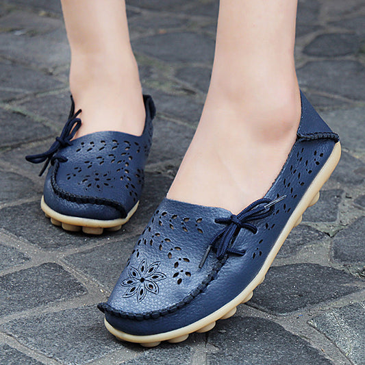 🔥New Hollow Leather Casual Shoes
