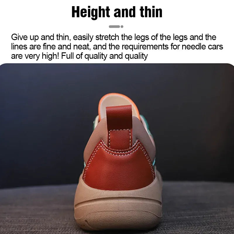 🔥Last Day 49% Off🔥Women's Colorblock Thick Sole Walking Shoes