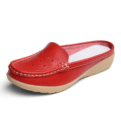 🔥Single Slope Heel Hollow Shoes