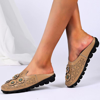 🔥Low-cut Hollow Flower  Women's Single Shoes