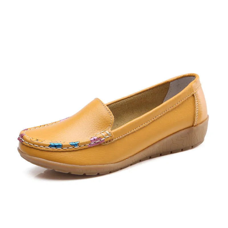 🔥New Ethnic Style Flat Heel Soft Soled Shoes