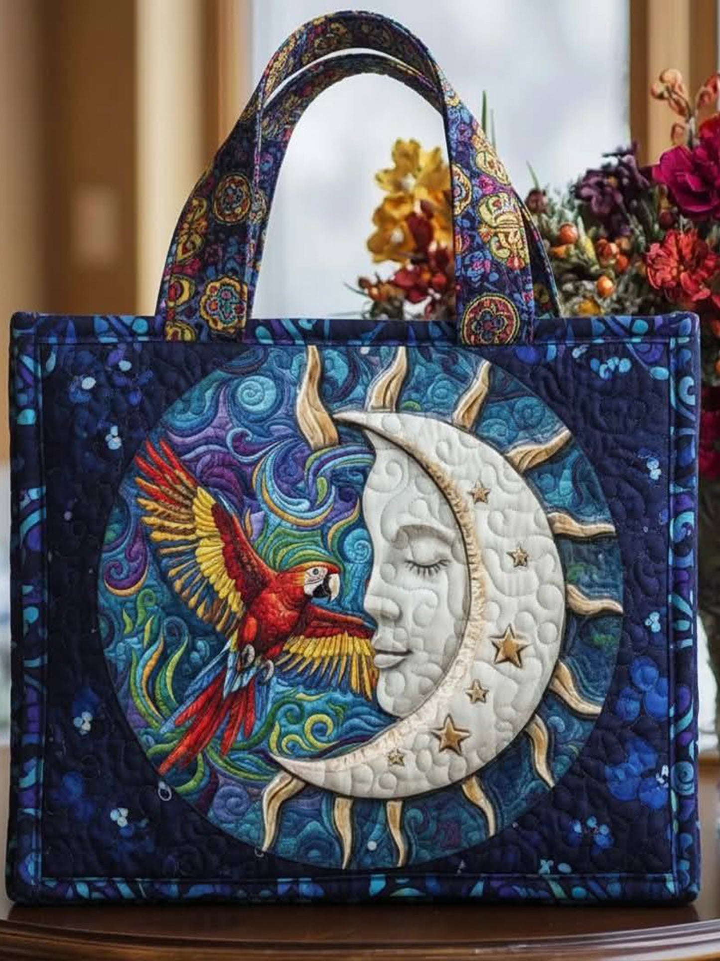 Animal   Quilted Tote Bag