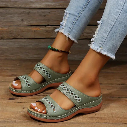 🔥Last Day 50% OFF🔥 Arch Support Orthopedic Wedge Sandals 2024