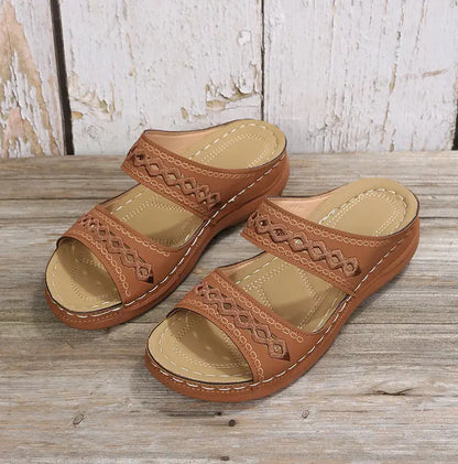 🔥Last Day 50% OFF🔥 Arch Support Orthopedic Wedge Sandals 2024