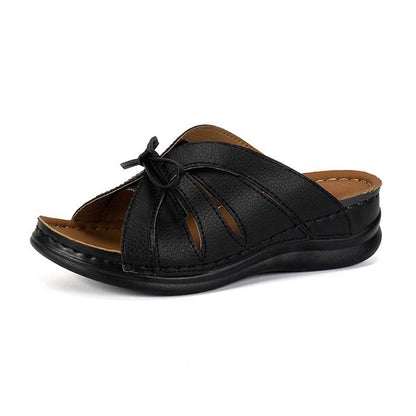 OMG!! 🔥Last Day 60% OFF-Sport Wedge Bowknot Sandal With High Arch Support-Buy 2 Free Shipping
