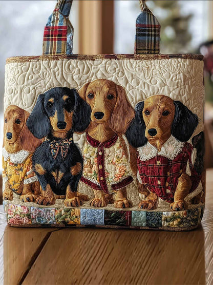 Wiener Family Quilted Tote Bag