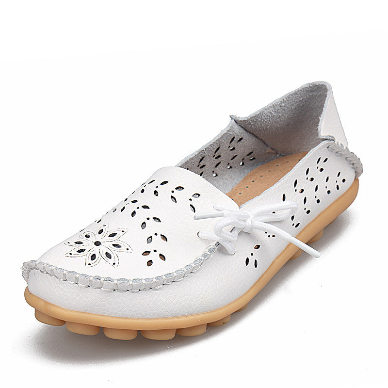 🔥New Hollow Leather Casual Shoes