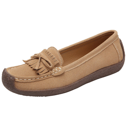 🔥Wild Beef Tendon Flat Bottom Shoes
