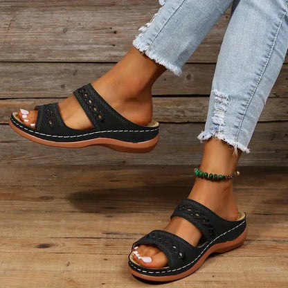 🔥Last Day 50% OFF🔥 Arch Support Orthopedic Wedge Sandals 2024