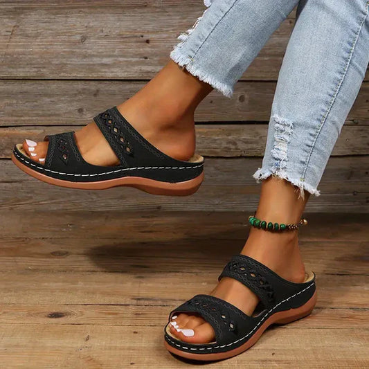 🔥Last Day 50% OFF🔥 Arch Support Orthopedic Wedge Sandals 2024