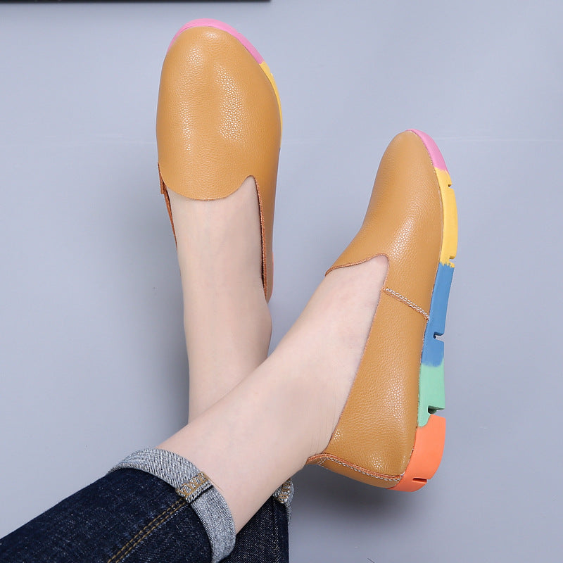 🔥Colored Soft-soled Fashion Flat-soled Shoes