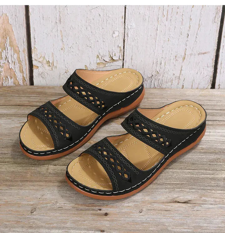 🔥Last Day 50% OFF🔥 Arch Support Orthopedic Wedge Sandals 2024