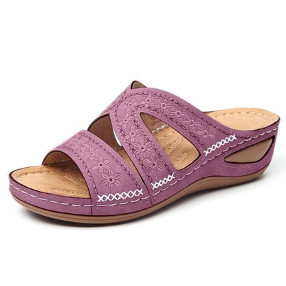 🔥Summer Special Sale-Premium Orthopedic Thick Platform Slipper Sandals