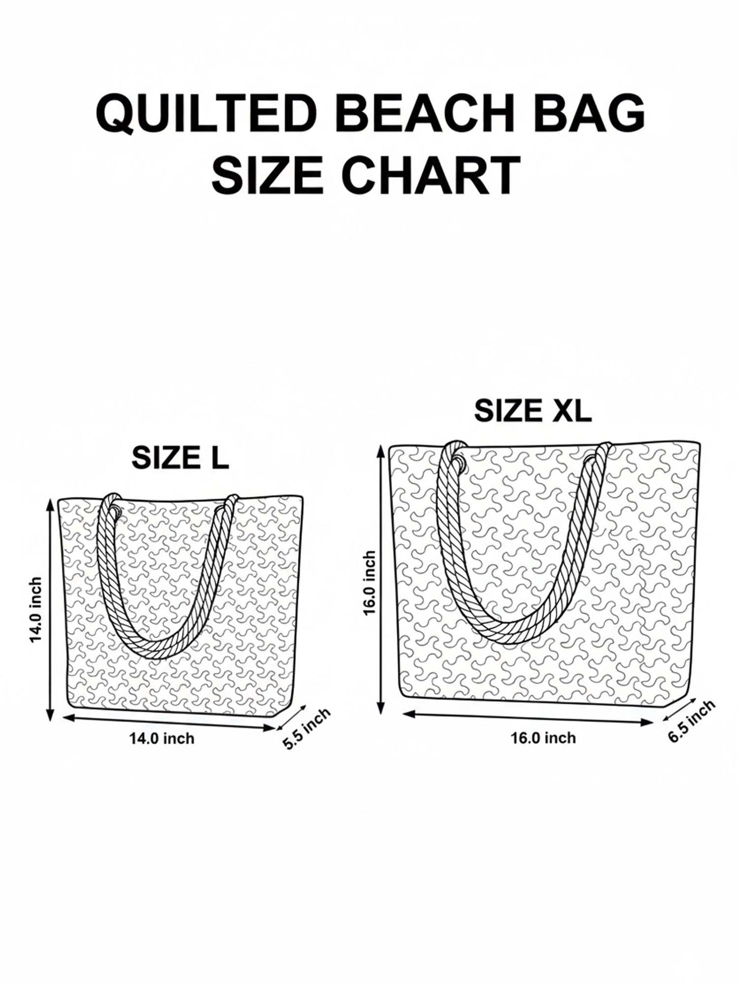 Tie-dye and flatbed quilted tote bags
