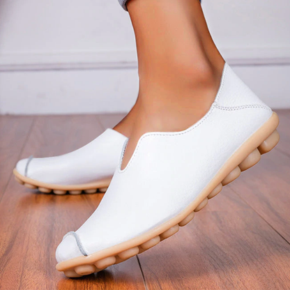 🔥Casual flat heel cow tendon low top shoes