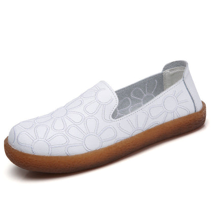 🔥New Loafers Women's Breathable Flat-bottomed Shoe