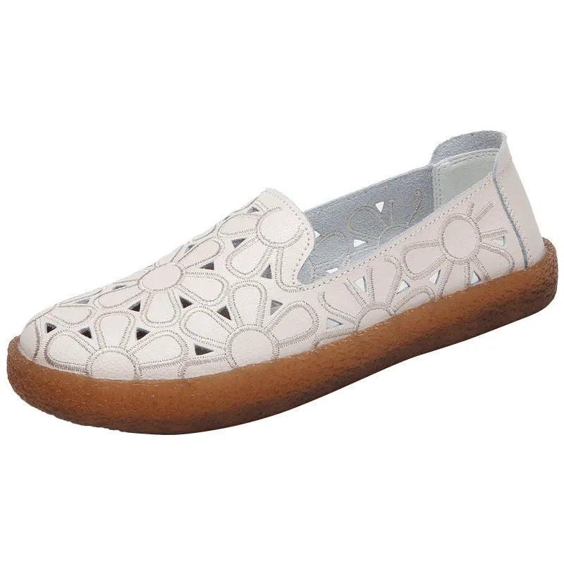 🔥New Loafers Women's Breathable Flat-bottomed Shoe