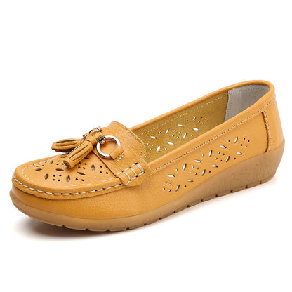 🔥Summer Hollow Out New Leather Shoes