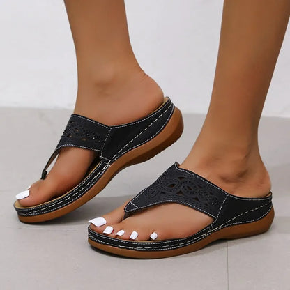 2024 Soft Bottom Massage Orthopedic Flip-Flops