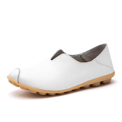 🔥Casual flat heel cow tendon low top shoes