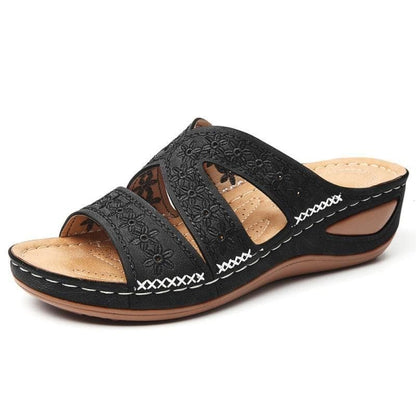 🔥Summer Special Sale-Premium Orthopedic Thick Platform Slipper Sandals