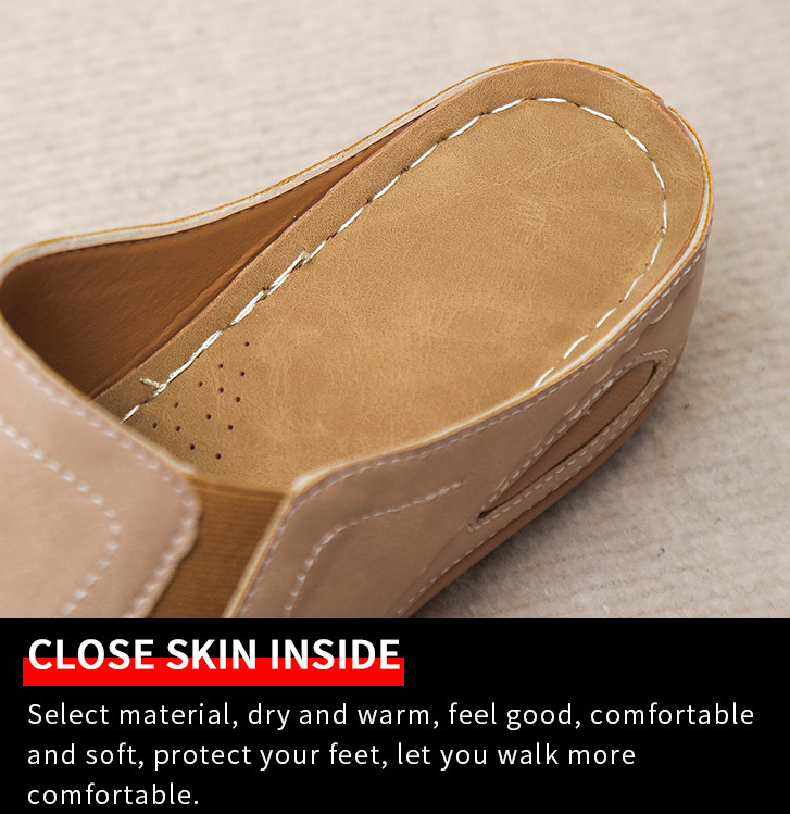 Women's Summer Casual Comfort Air Cushion Leather Sandals