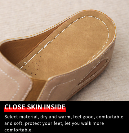 Women's Summer Casual Comfort Air Cushion Leather Sandals