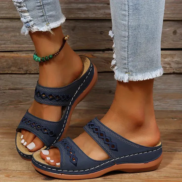 🔥Last Day 50% OFF🔥 Arch Support Orthopedic Wedge Sandals 2024