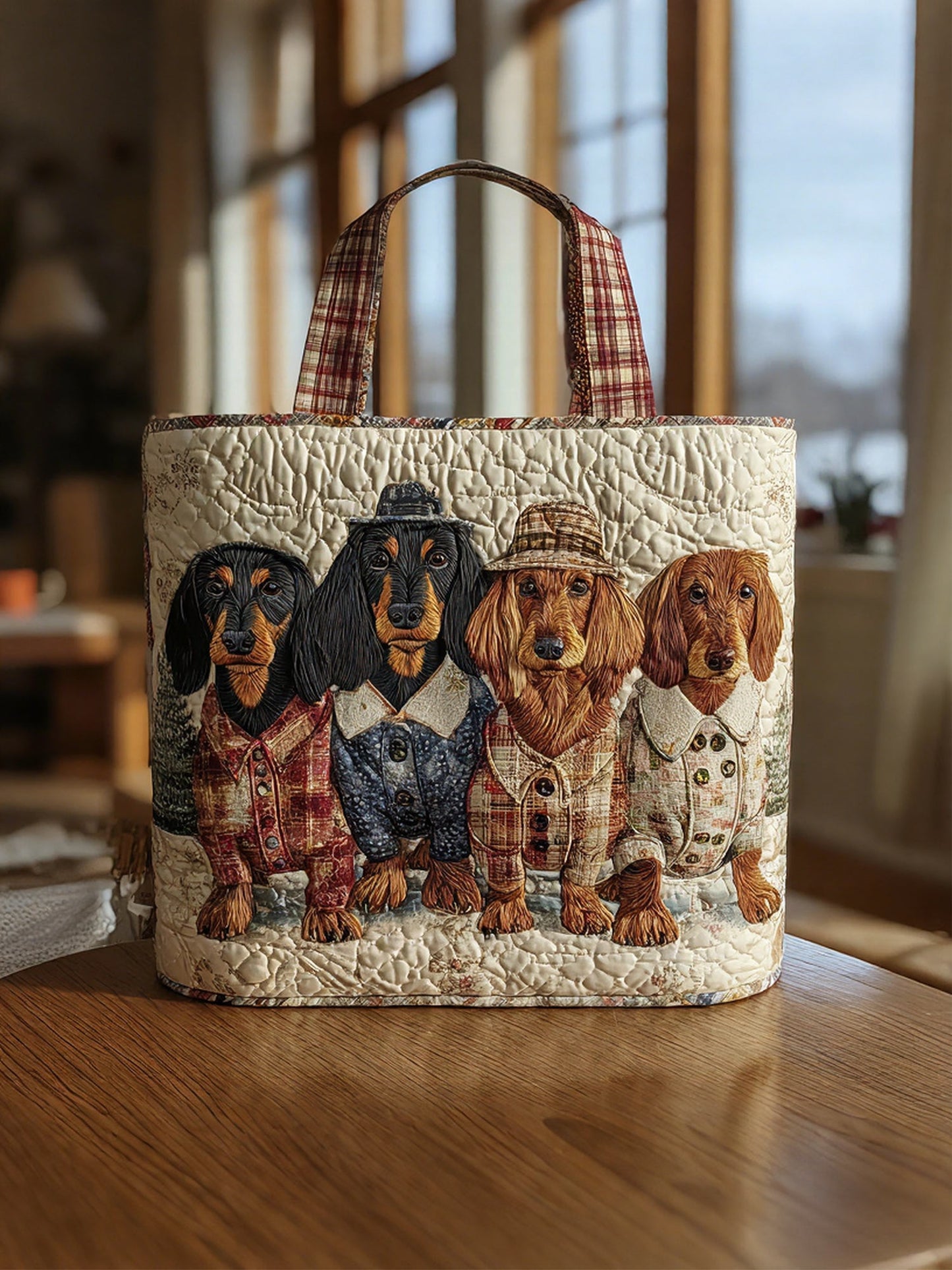 Wiener Family Quilted Tote Bag