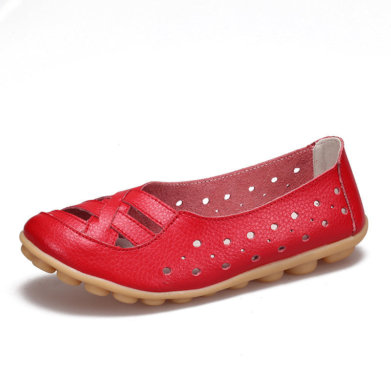 🔥Summer Flat-bottomed Sandals Hollow Shoes Women's Shoes