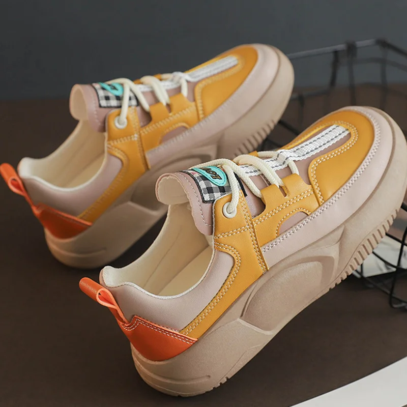 🔥Last Day 49% Off🔥Women's Colorblock Thick Sole Walking Shoes