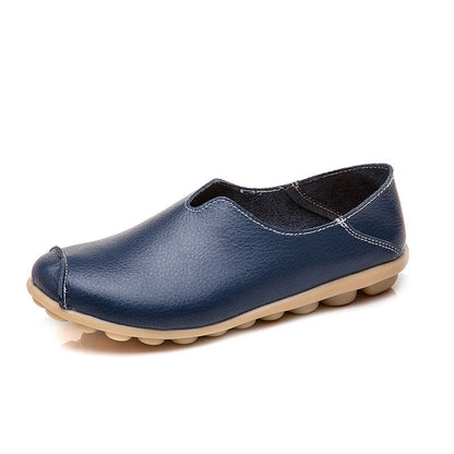 🔥Casual flat heel cow tendon low top shoes