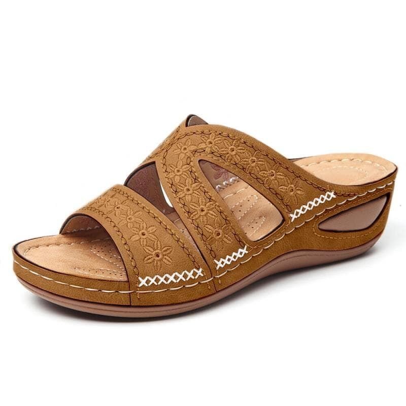🔥Summer Special Sale-Premium Orthopedic Thick Platform Slipper Sandals