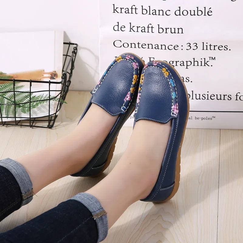 🔥New Ethnic Style Flat Heel Soft Soled Shoes