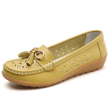 🔥Summer Hollow Out New Leather Shoes