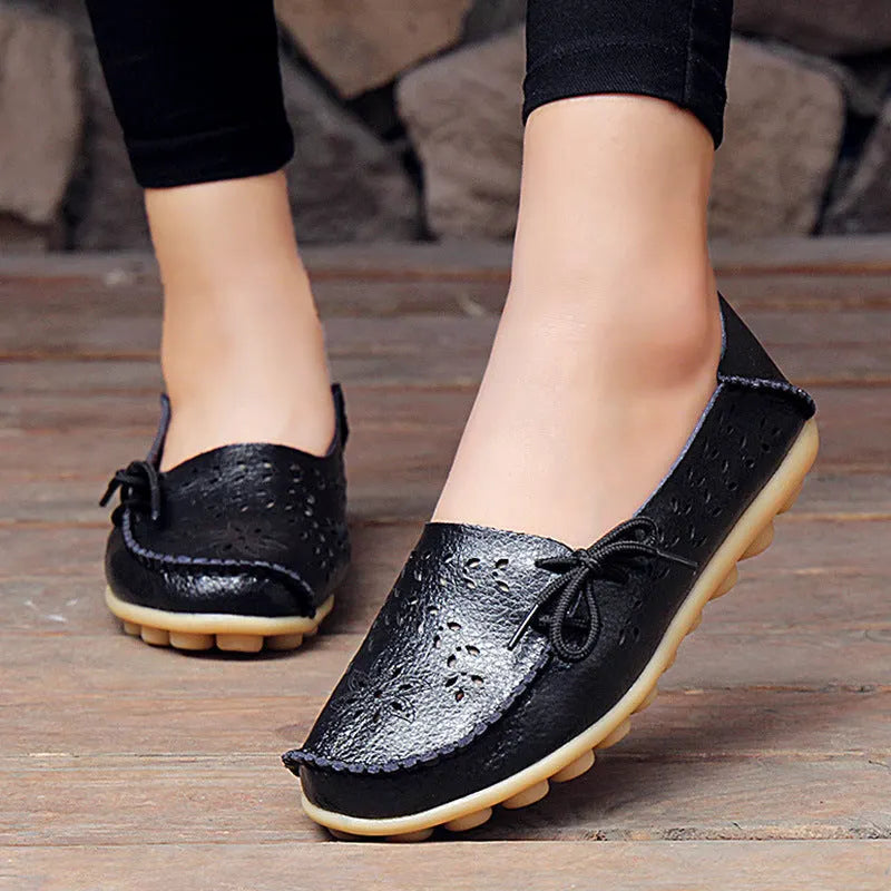 🔥New Hollow Leather Casual Shoes