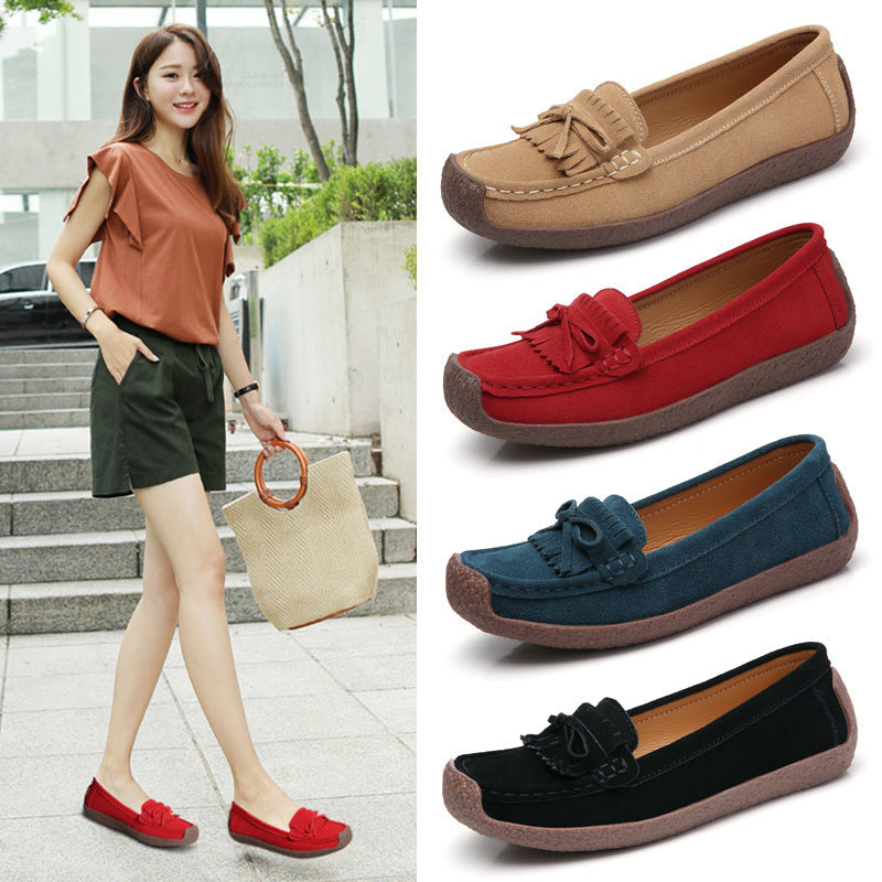 🔥Wild Beef Tendon Flat Bottom Shoes
