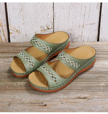 🔥Last Day 50% OFF🔥 Arch Support Orthopedic Wedge Sandals 2024