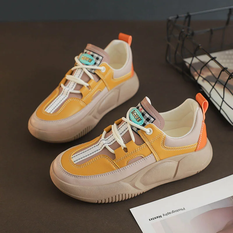 🔥Last Day 49% Off🔥Women's Colorblock Thick Sole Walking Shoes