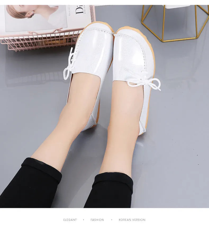 🔥Lace Up Flat Casual Women's Whoes