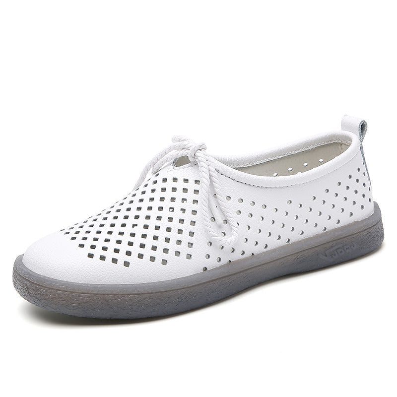 🔥Breathable Soft Flat Soles Lace Up Shoe