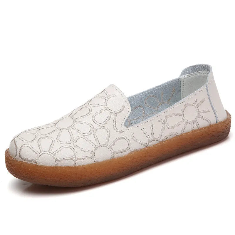 🔥New Loafers Women's Breathable Flat-bottomed Shoe