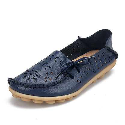 🔥New Hollow Leather Casual Shoes