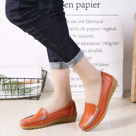 🔥New Ethnic Style Flat Heel Soft Soled Shoes