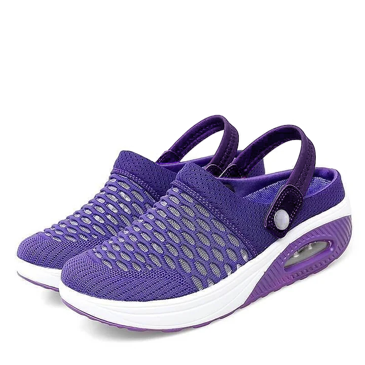 Women Walking Shoes Air Cushion Slip-On Shoes